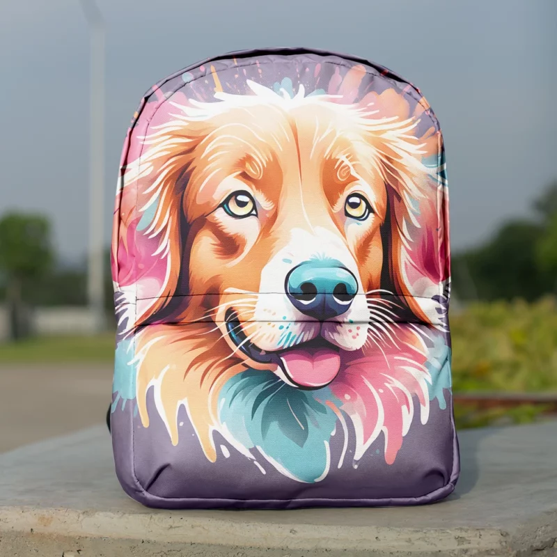 Nova Scotia Duck Tolling Retriever Affection Teen Gifted Joy Minimalist Backpack