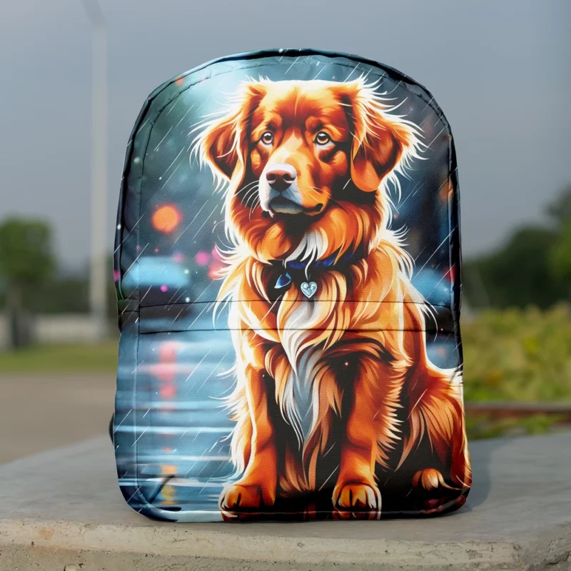 Nova Scotia Duck Tolling Retriever Bond Teen Companion Minimalist Backpack