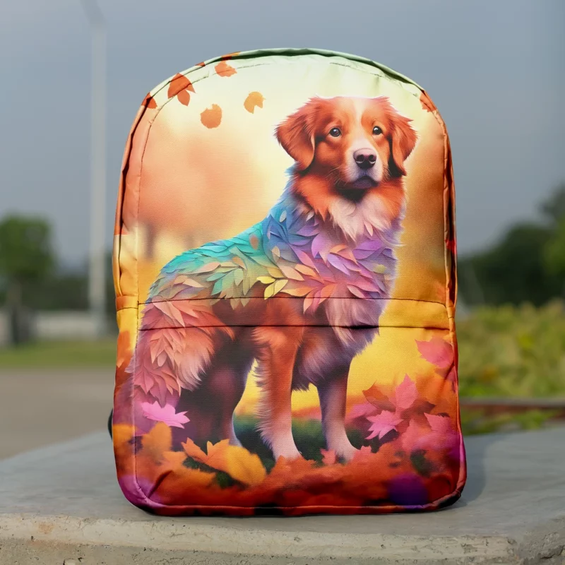 Nova Scotia Duck Tolling Retriever Love Teen Gifted Joy Minimalist Backpack