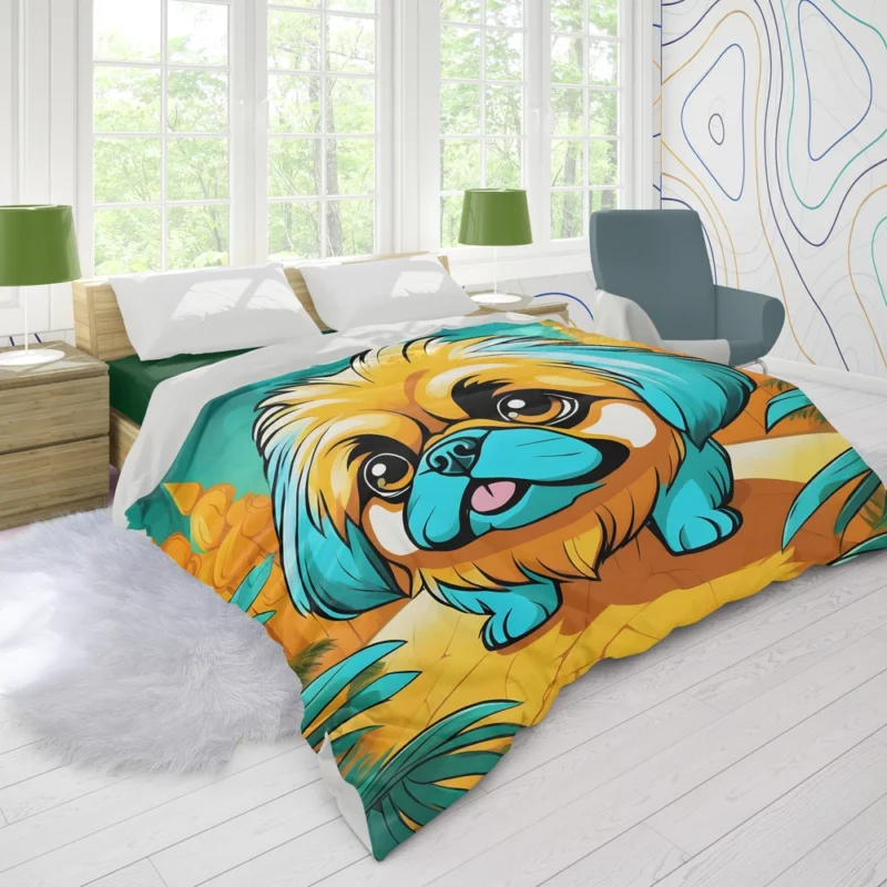 Pekingese Pal The Perfect Dog Duvet Cover