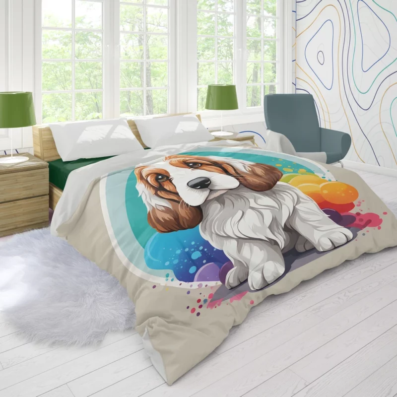 Petit Basset Griffon Vendeen Companion Duvet Cover