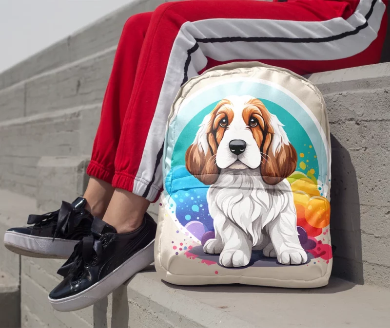 Petit Basset Griffon Vendeen Companion Minimalist Backpack 1