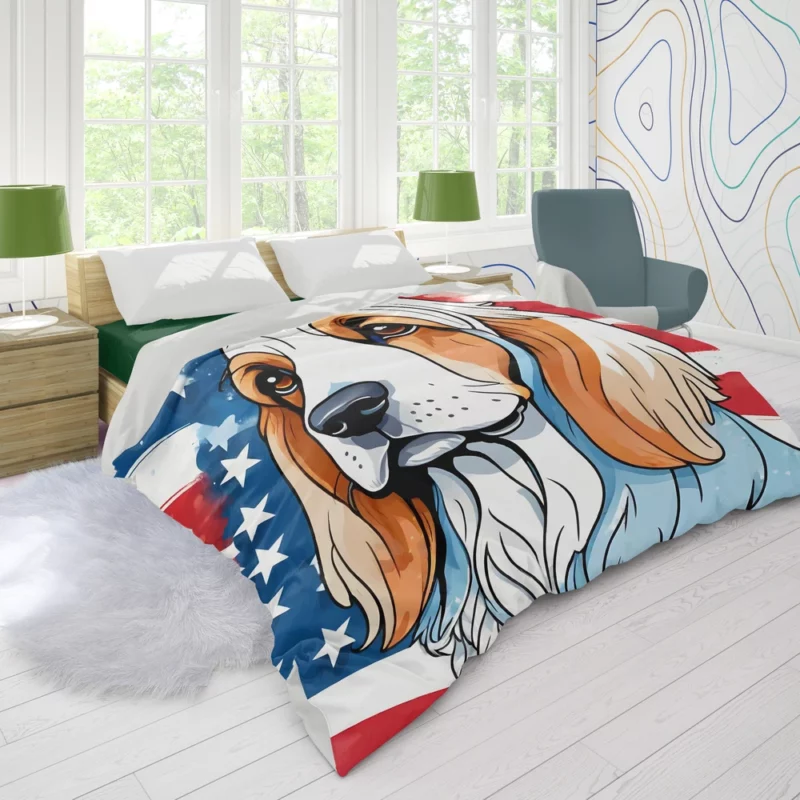 Petit Basset Griffon Vendeen Dog Companion Duvet Cover