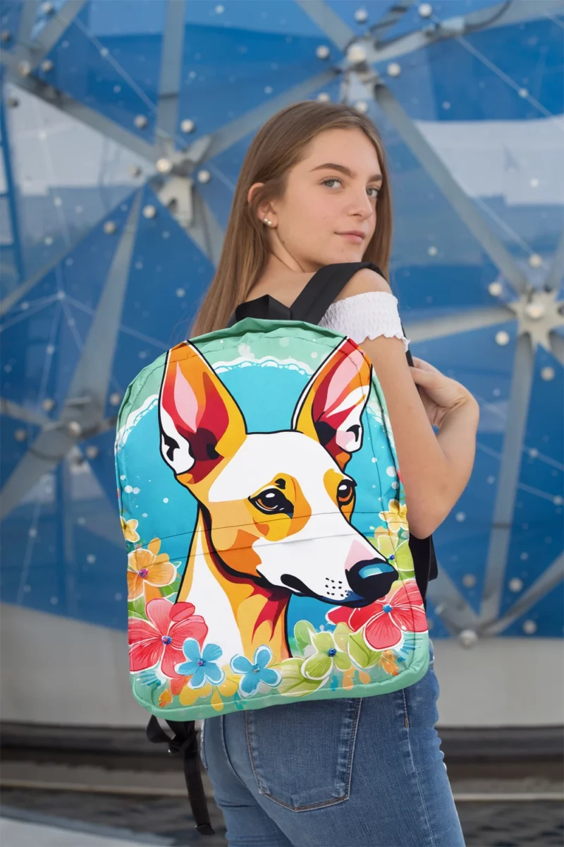 Pharaoh Charm Loyal Hound Dog Minimalist Backpack 2