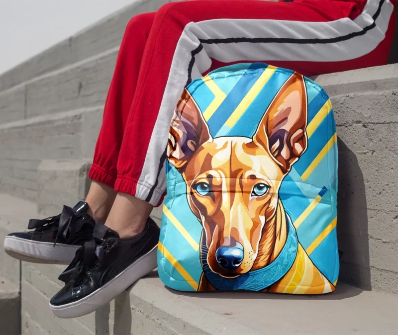 Pharaoh Friend Agile Hound Dog Minimalist Backpack 1