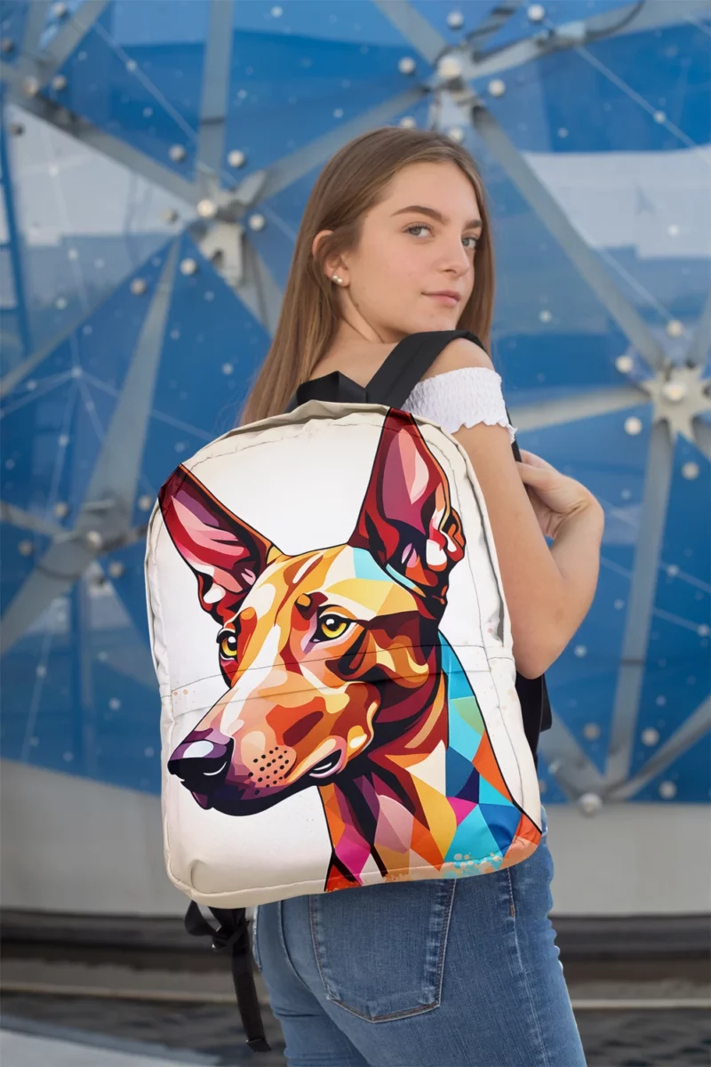 Pharaoh Hound Graceful Dog Companion Minimalist Backpack 2