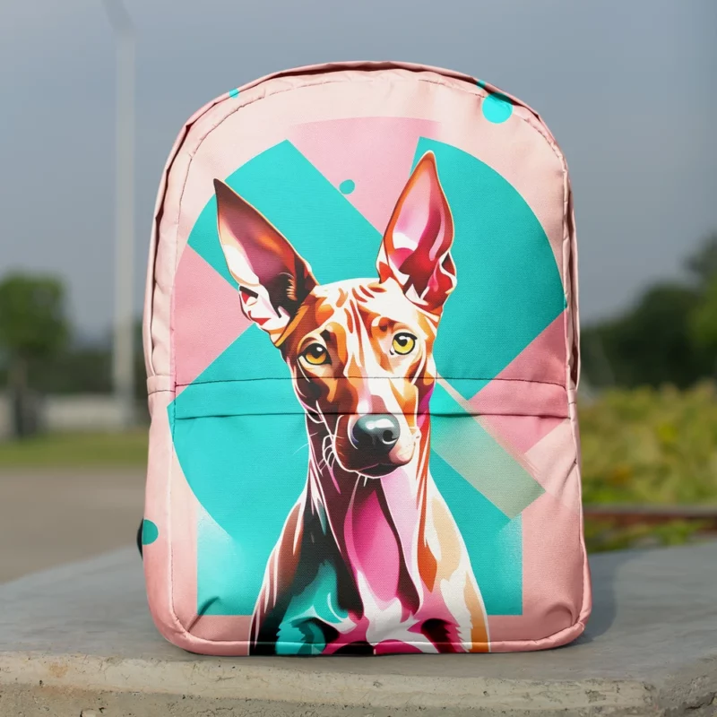 Pharaoh Hound Pal Devoted Dog Minimalist Backpack