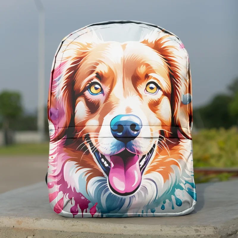 Playful Spirit Teen Nova Scotia Duck Tolling Retriever Joy Minimalist Backpack