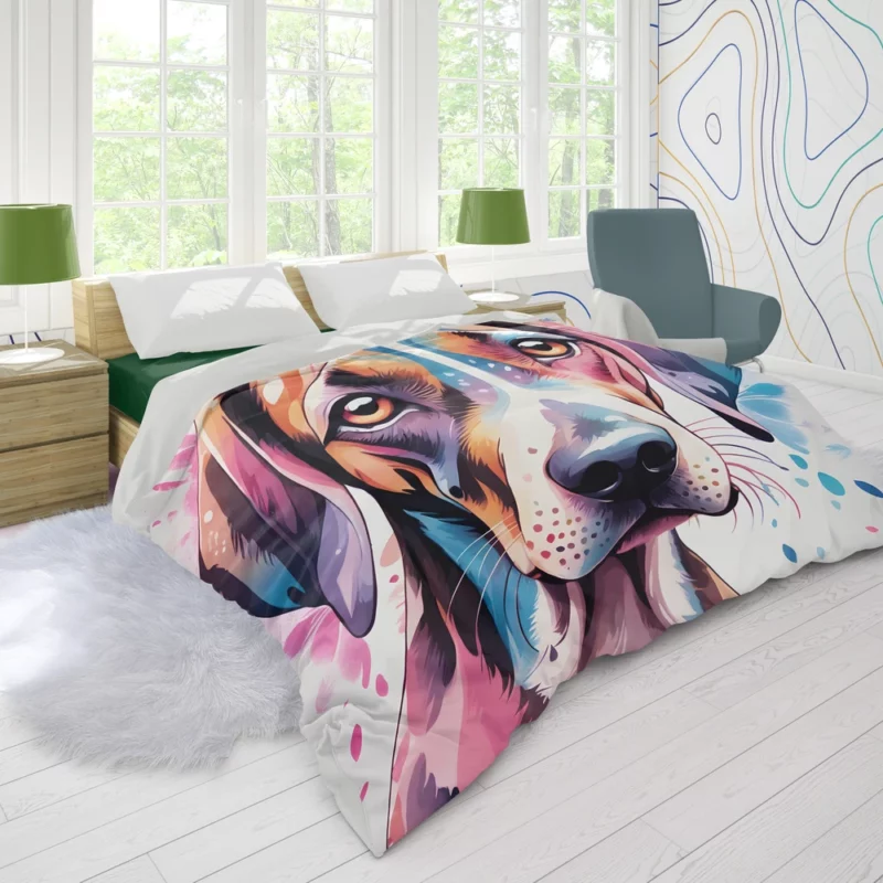 Plott Hound Pal The Perfect Dog Duvet Cover