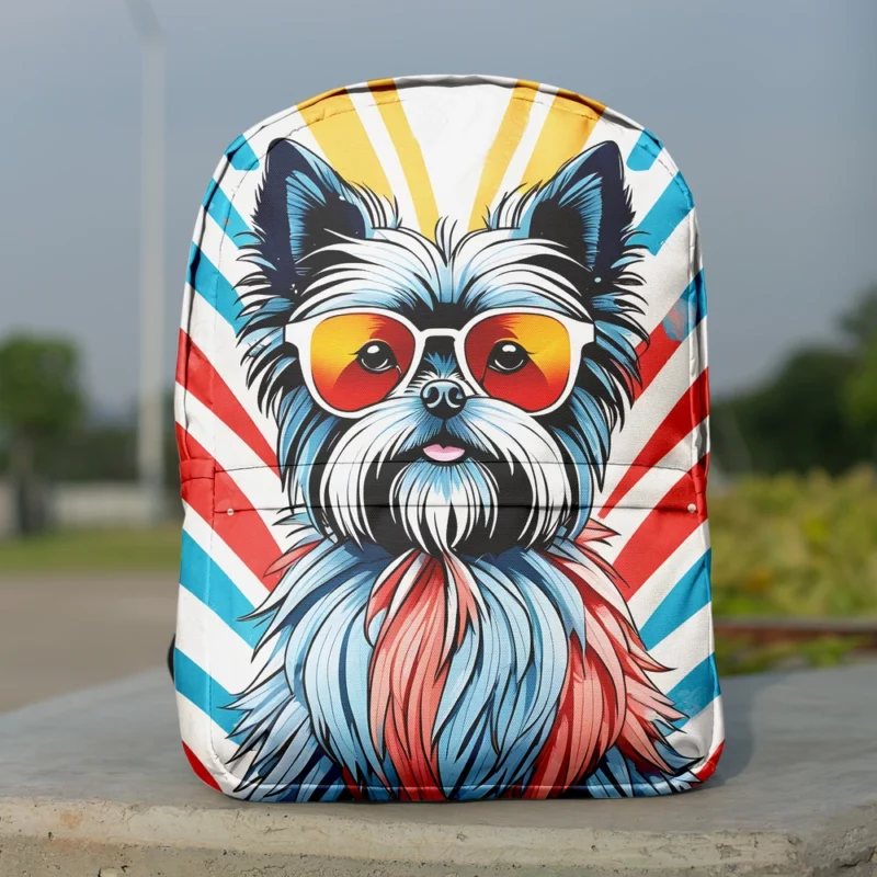 Pocket-Sized Pal Affenpinscher Doggy Delight Minimalist Backpack