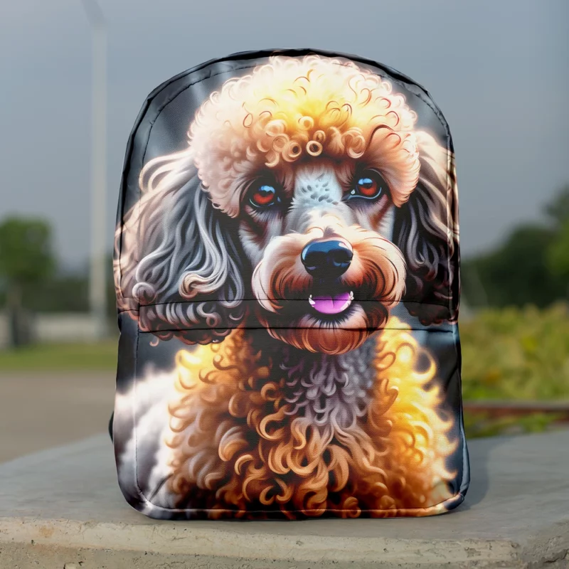 Poodle Pal Loyal Companion Dog Minimalist Backpack