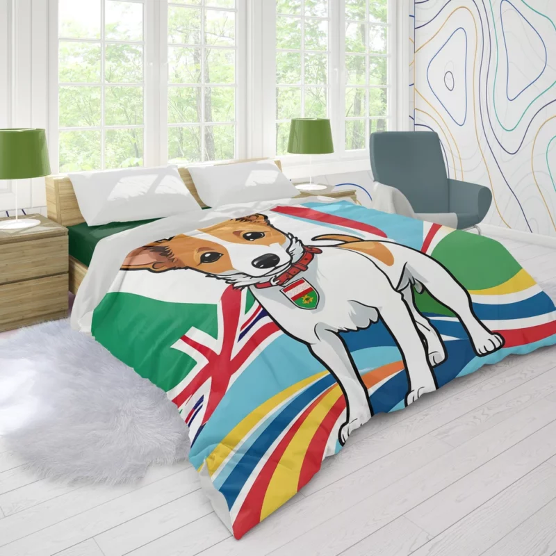 Portuguese Podengo Wonder Energetic Dog Breed Duvet Cover