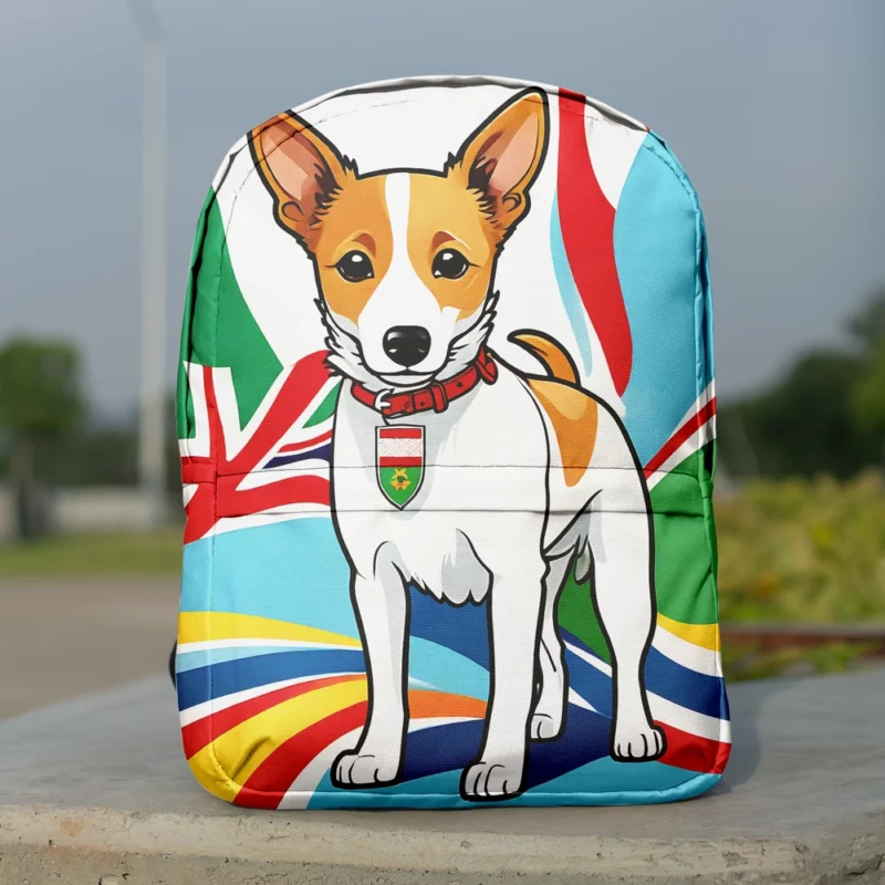 Portuguese Podengo Wonder Energetic Dog Breed Minimalist Backpack