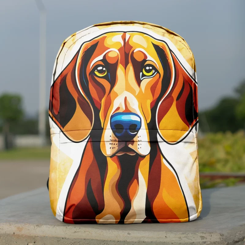 Redbone Coonhound Pal The Perfect Dog Minimalist Backpack