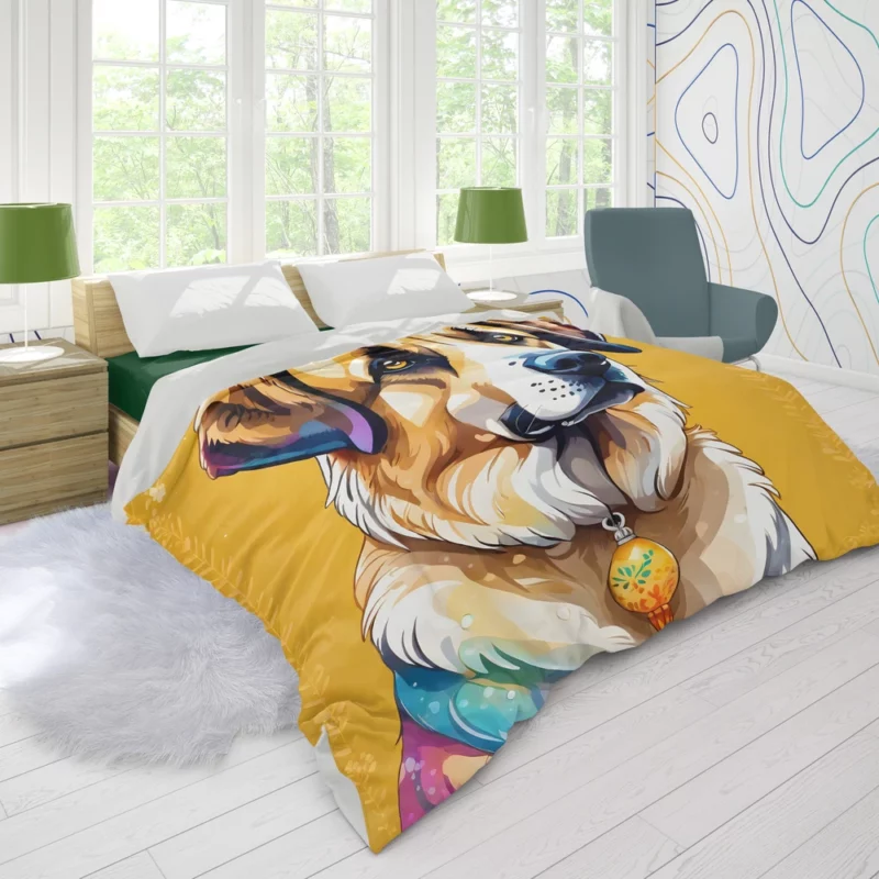 Regal Anatolian Shepherd Majesty Dog Presence Duvet Cover