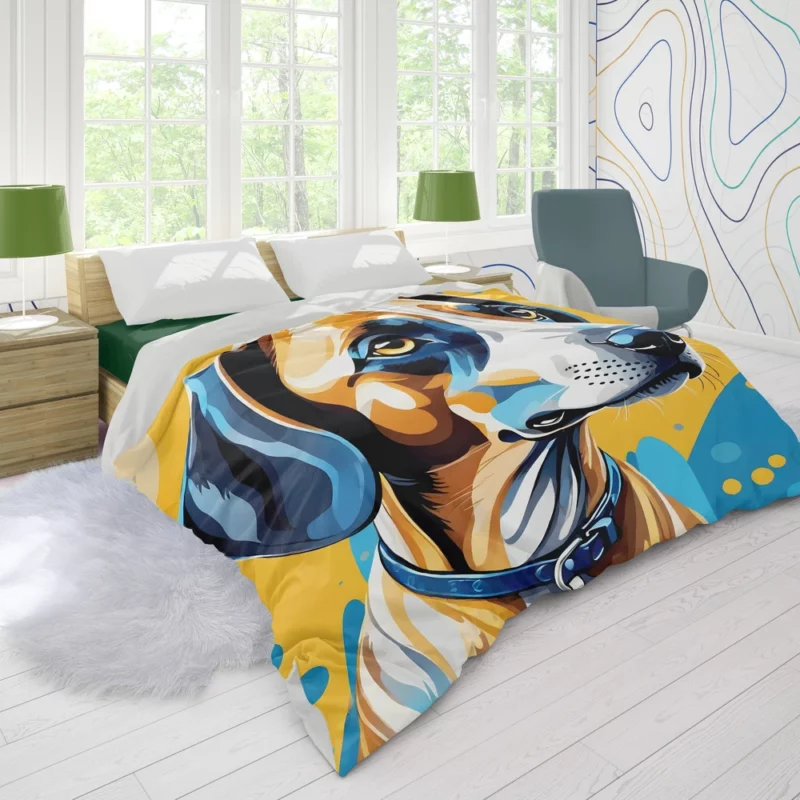 Regal Azawakh Majesty Dog Presence Duvet Cover