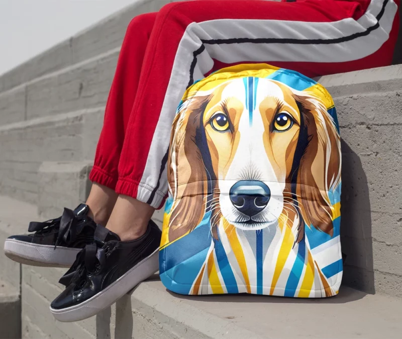 Saluki Pal The Perfect Dog Minimalist Backpack 1