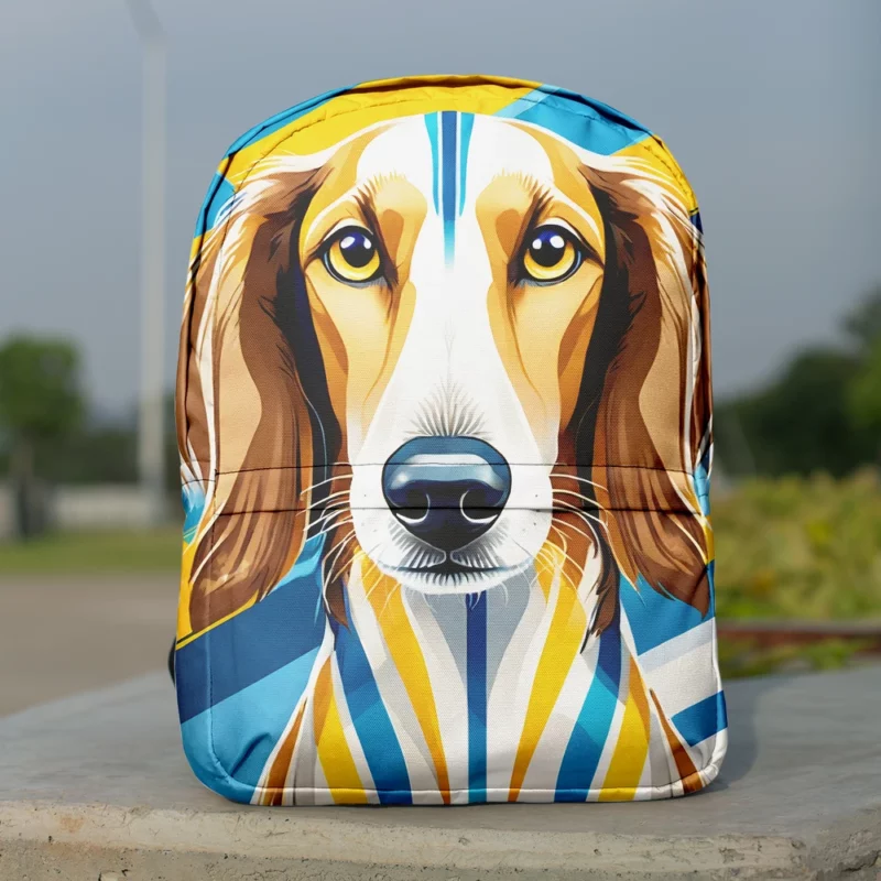 Saluki Pal The Perfect Dog Minimalist Backpack