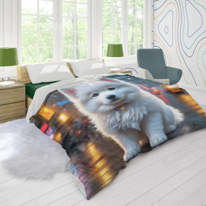 Samoyed Pal The Perfect Dog Duvet Cover