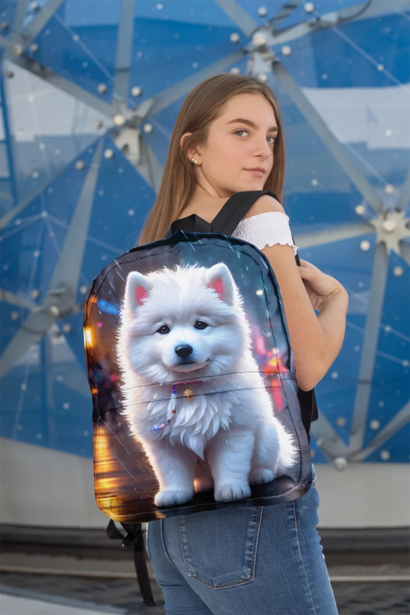 Samoyed Pal The Perfect Dog Minimalist Backpack 2