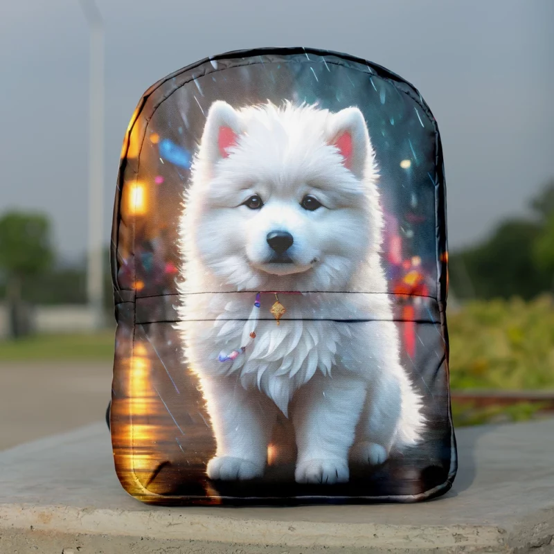 Samoyed Pal The Perfect Dog Minimalist Backpack