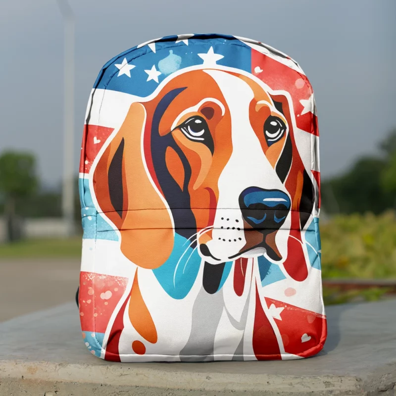 Scent Hound Perfection Redbone Coonhound Dog Minimalist Backpack