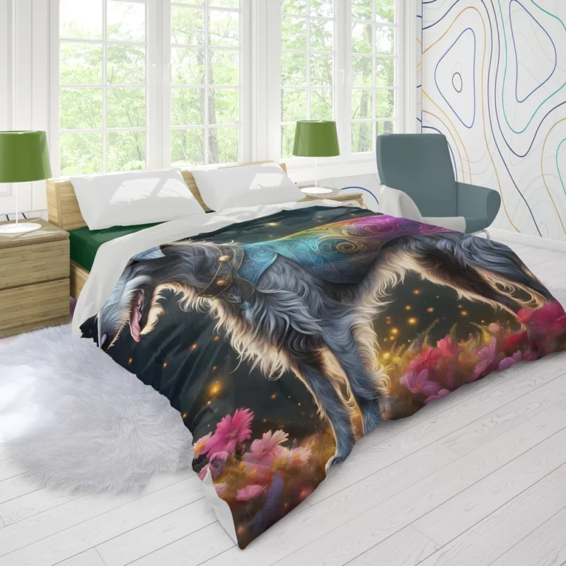 Scottish Deerhound Graceful Hound Companion Duvet Cover