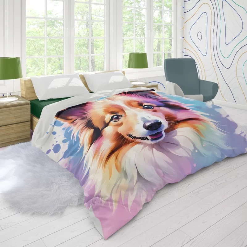 Shetland Sheepdog Pal The Perfect Dog Duvet Cover