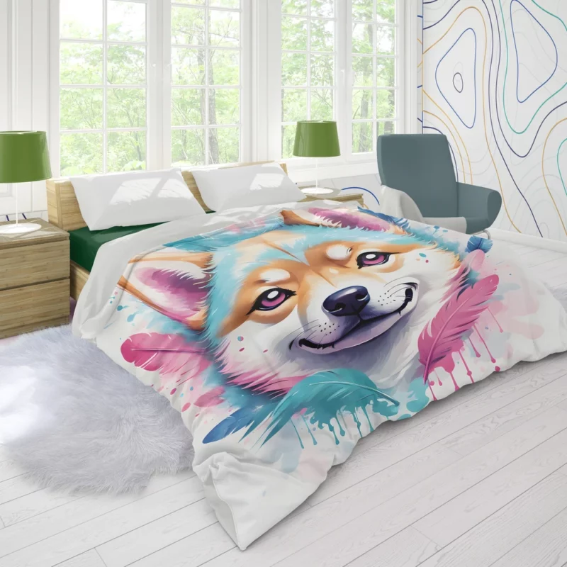 Shiba Inu Pal The Perfect Dog Duvet Cover