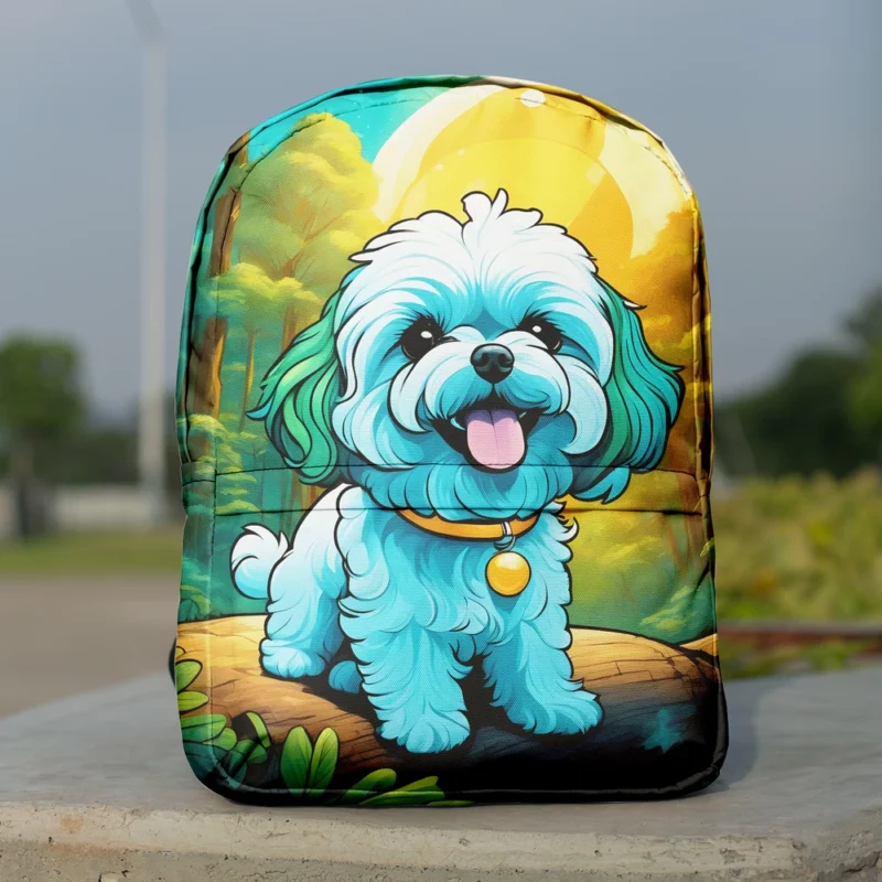 Shih-Poo Joy Playful Companion Minimalist Backpack