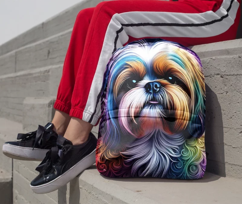 Shih Tzu Beauty Elegant Companion Minimalist Backpack 1