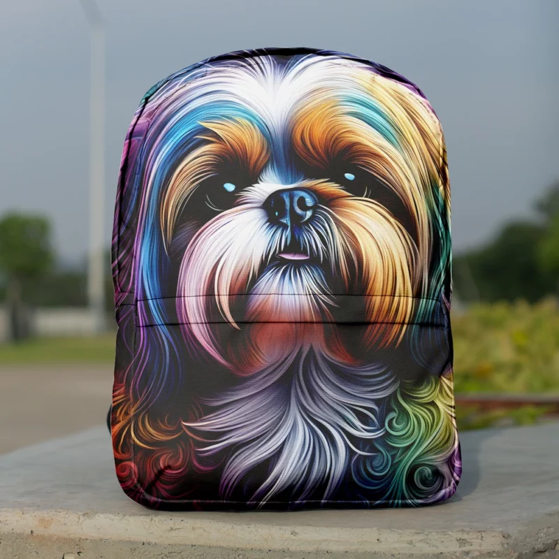 Shih Tzu Beauty Elegant Companion Minimalist Backpack