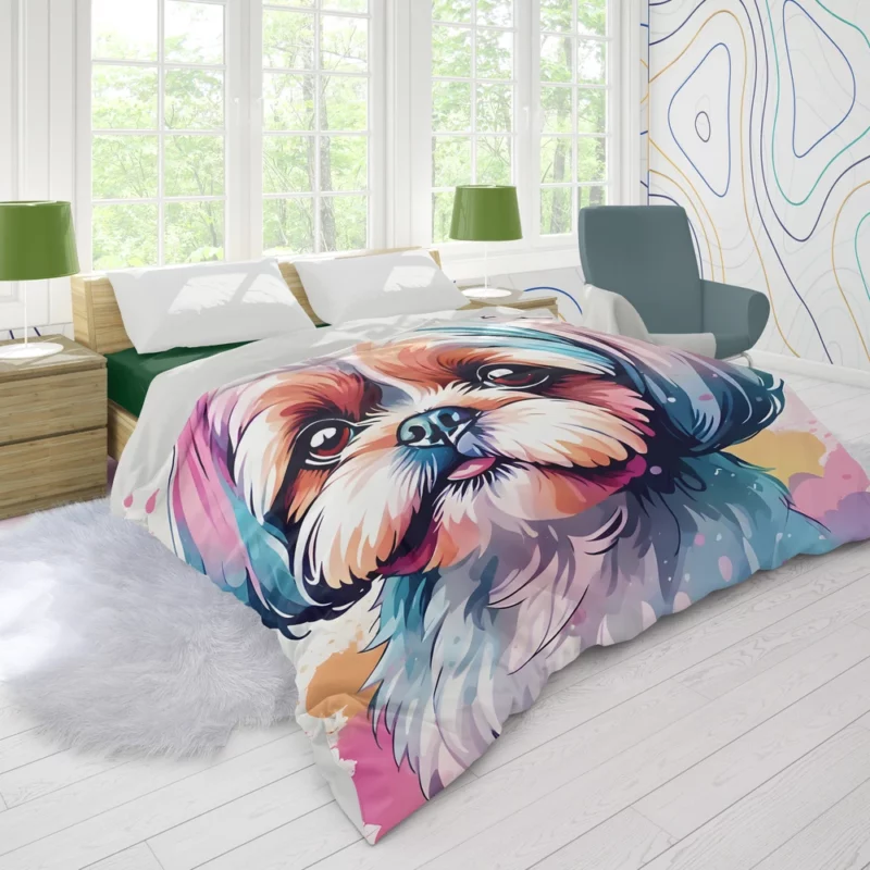 Shih Tzu Pal The Perfect Dog Duvet Cover