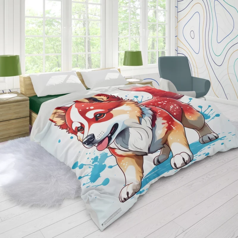 Shikoku Delight The Perfect Companion Duvet Cover