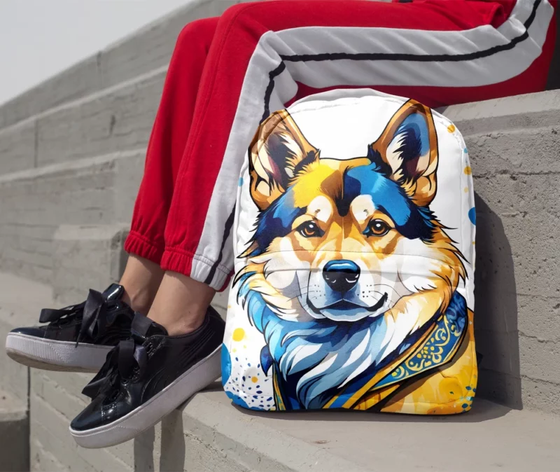 Shikoku Majesty Loyal Dog Minimalist Backpack 1