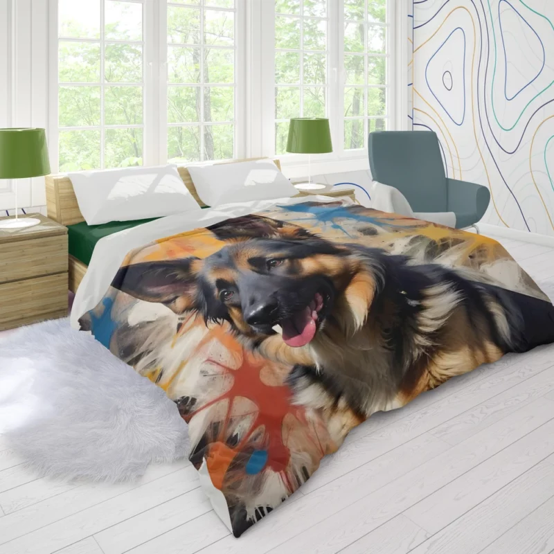 Shollie Collie Shepherd Beauty Gentle Dog Duvet Cover