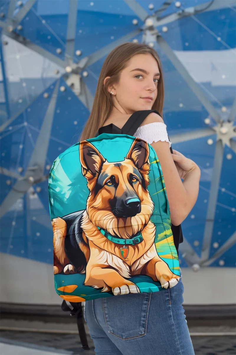 Shollie Joy Playful Canine Mix Minimalist Backpack 2