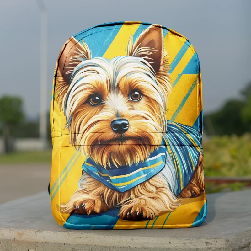 Silky Terrier Pal The Perfect Dog Minimalist Backpack