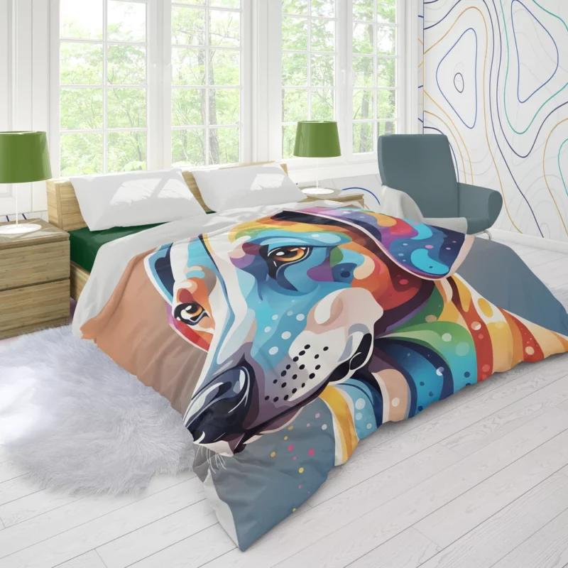 Sloughi Elegant Arabian Sighthound Dog Duvet Cover