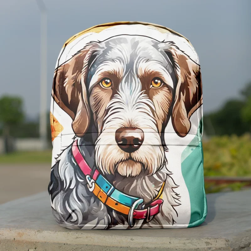 Slovakian Wirehaired Pointer Versatile Companion Minimalist Backpack