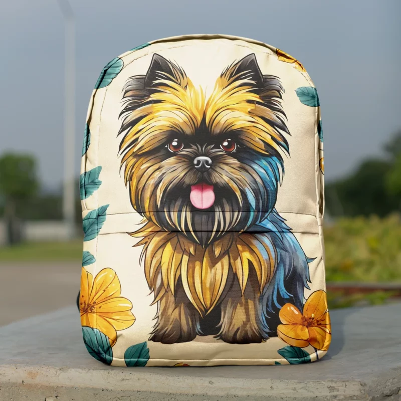 Small Wonder Dog Affenpinscher Amazement Minimalist Backpack