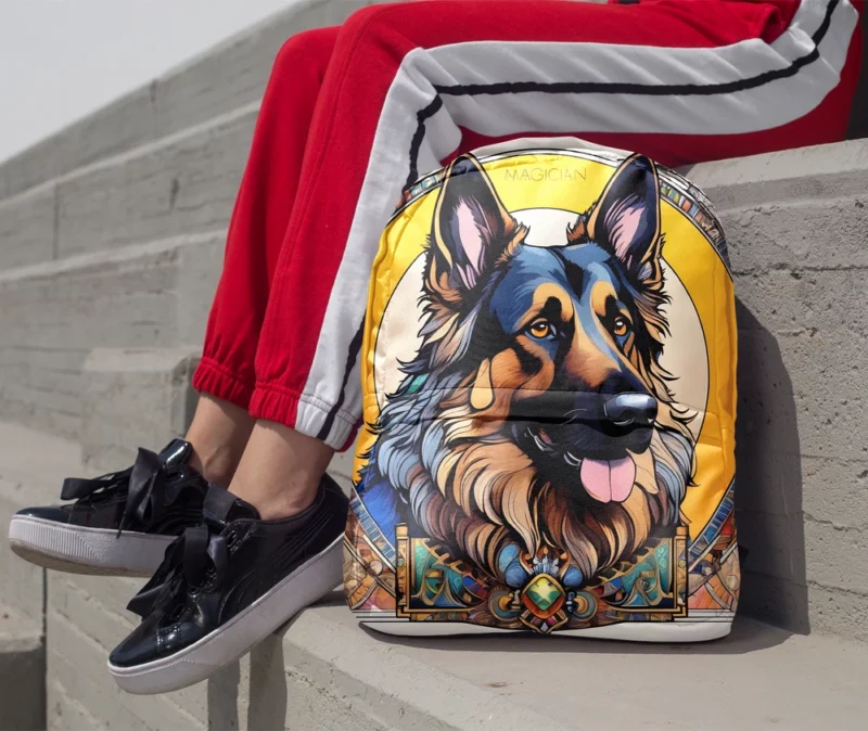 Smart and Loyal Shollie Dog Minimalist Backpack 1