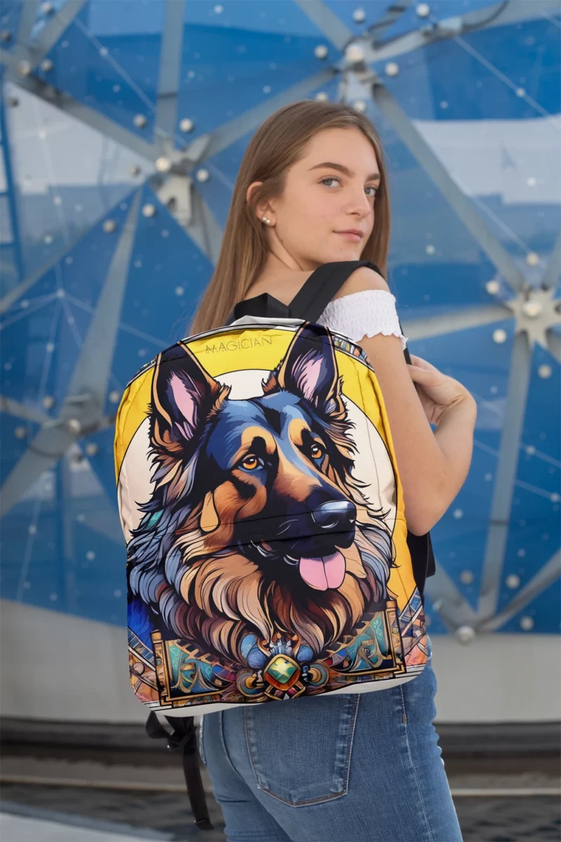 Smart and Loyal Shollie Dog Minimalist Backpack 2