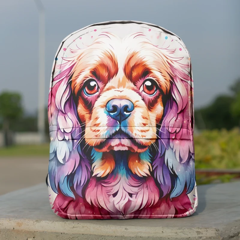 Spaniel Majesty Sussex Dog Minimalist Backpack