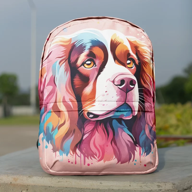 Spaniel Pal Sussex Companion Dog Minimalist Backpack