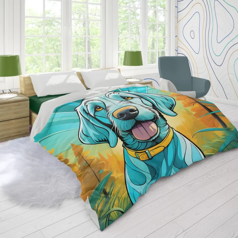 Spinone Italiano Beauty Elegant Dog Duvet Cover