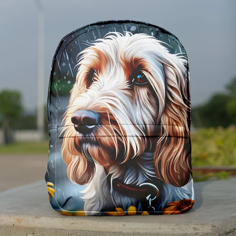 Spinone Pal Loyal Italiano Dog Minimalist Backpack