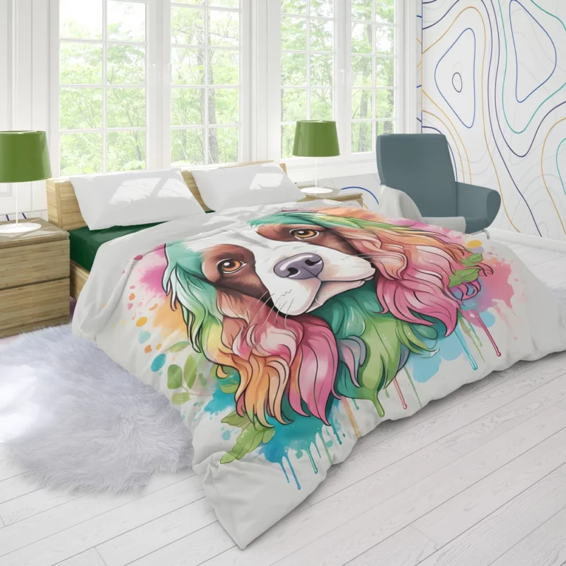 Sussex Spaniel Wonder Energetic Dog Breed Duvet Cover