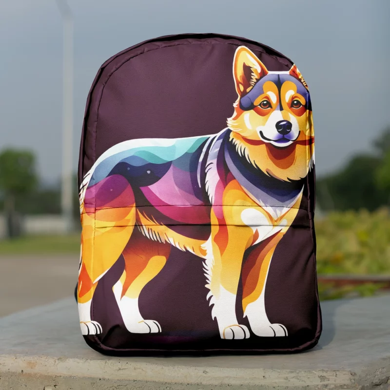 Swedish Vallhund Delight The Perfect Companion Minimalist Backpack