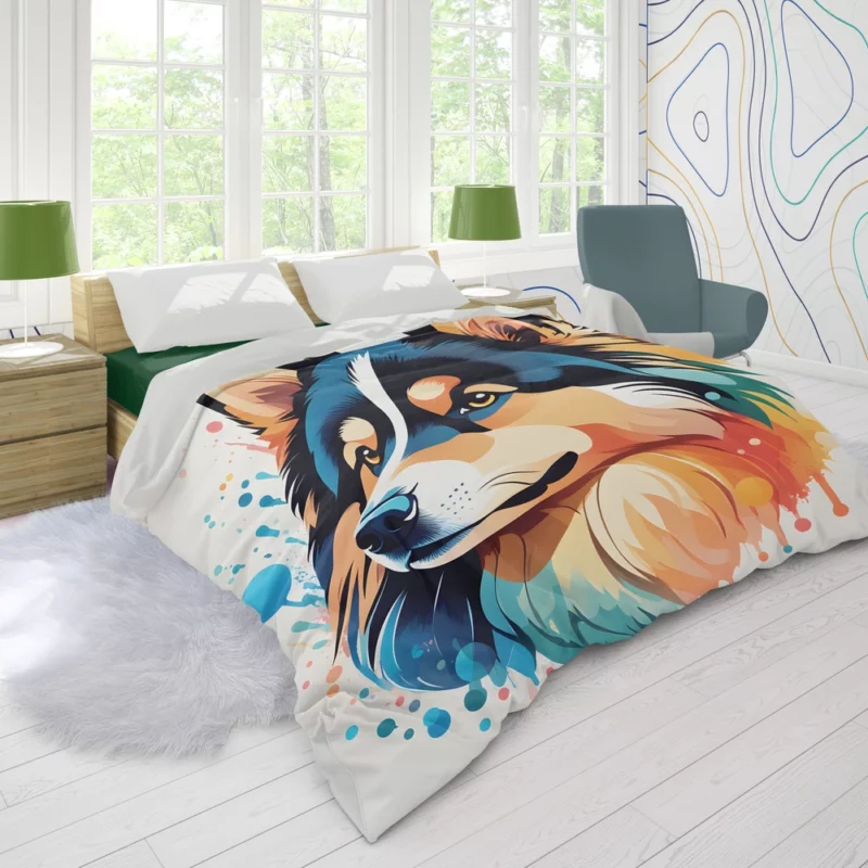 Teen Best Friend Finnish Lapphund Dog Magic Duvet Cover